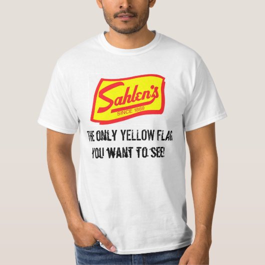 Sahlen Yellow Flag Shirt (Voorkant)