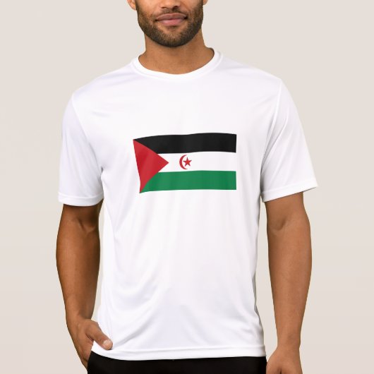 Sahrawi Arabische Democratische Republiek T-shirt (Voorkant)