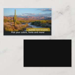 Sahuaro woestijnlandschap zuidwestelijk visitekaartje