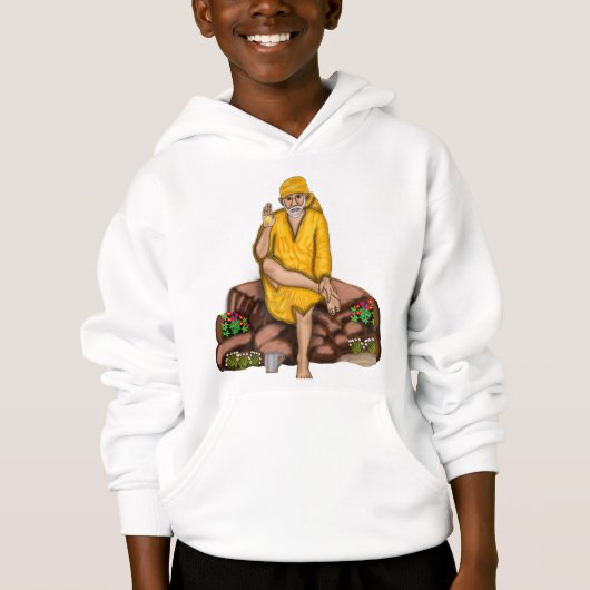 Sai Baba Sweat - shirt à capuche (Devant)