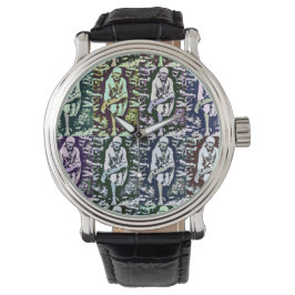 Sai Baba van Shirdi Pop Art Watch Horloge