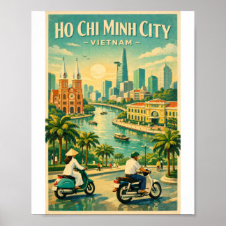 Sai gon vietnam reizen 2026 poster