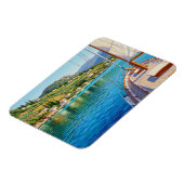 Saiboat in Corfu Greece Travel Magneet (Linkerzijde)