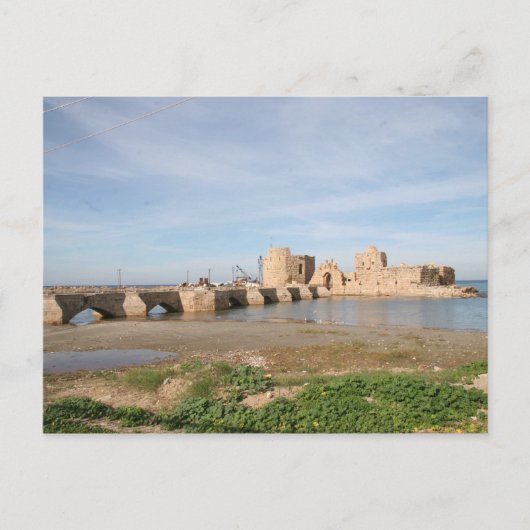 Saida Zee Castle Briefkaart (Voorkant)