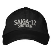Saiga 12 - Casquette brodé (Devant)
