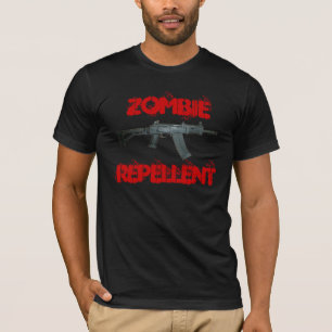 SAIGA 12, ZOMBIE REPELLENT T-SHIRT