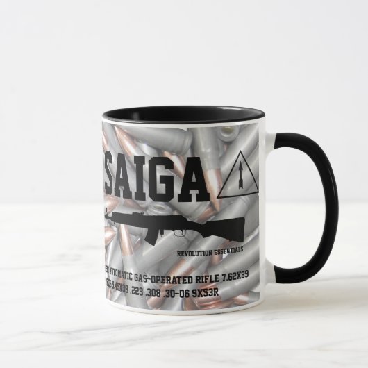 Saiga Rifle Coffee Mok (Rechts)