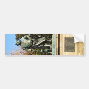 Saigo Takamori (De Laatste Samurai) & Hond Beeld Bumpersticker