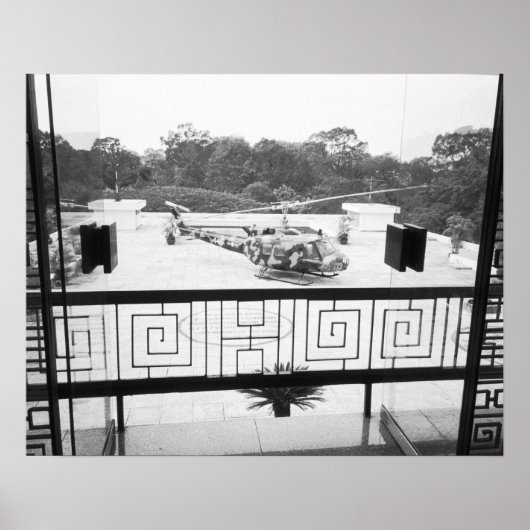 Saigon HCMC Vietnam, Huey Helikopter Poster (Voorkant)