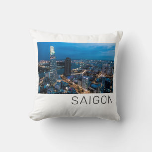 Saigon (Ho Chi Minh City) HCMC Vietnam Holiday Kussen
