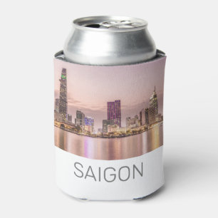 Saigon Ho Chi Minh City HCMC Vietnam Zonsondergang Blikjeskoeler