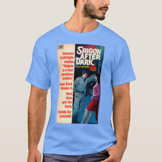 Saigon na donker t-shirt