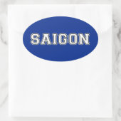 Saigon Ovale Sticker (Tas)