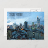 Saigon Vietnam Briefkaart (Voorkant / Achterkant)
