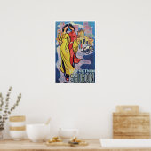 Saigon, Vietnam -  deco-reisafdrukken Poster (Keuken)