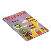  Saigon Vietnam reizen Notitieboek (Rechterzijde)
