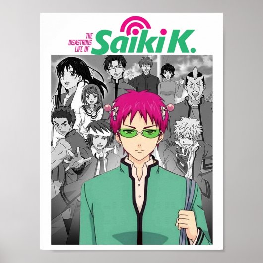Saiki K Life Poster (Voorkant)