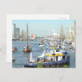 SAIL Amsterdam Boat Parade do-it-yourself Carte po (Devant / Derrière)