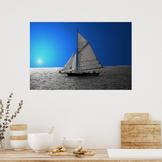 Sail Away 36 x 24 Poster (Keuken)