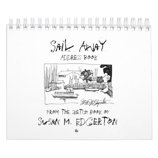 Sail Away-adresboek Kalender (Hoes)