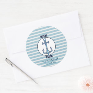 Sail Away Anchor – Nautische Sticker