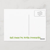Sail Away Briefkaart (Achterkant)
