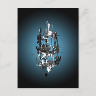 Sail Away in Midnight Briefkaart