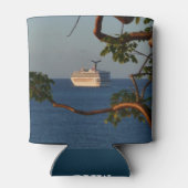 Sail Away op Sunset I Cruise Vacation Blikjeskoeler (Achterkant)