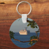 Sail Away op Sunset I Cruise Vacation Sleutelhanger (Voorkant)