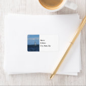 Sail Away Painterly Adresetiketten Etiket (Insitu)