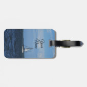 Sail Away Painterly Bagagelabel (Achterkant horizontaal)