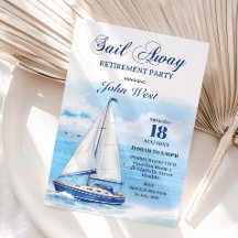 Sail Away Pensioenfeest Nautilus Boot Jacht 