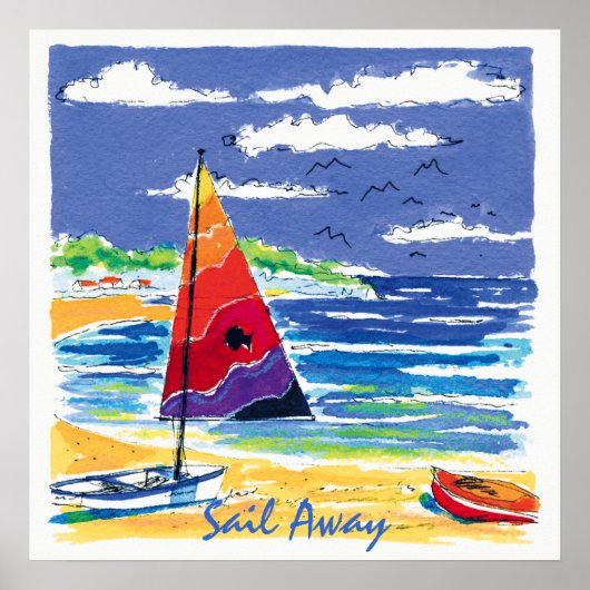 Sail Away poster (Voorkant)