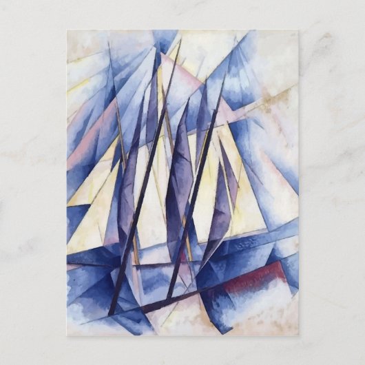 Sail-bewegingen Briefkaart (Voorkant)