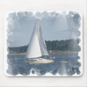 Sail Boat Bubbles Muismat