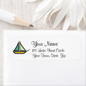 Sail Boat Etiket (Insitu)