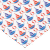 Sail Boat Pattern Tafelkleed (Gekanteld)