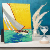  Sail Boats, Frans reizen Fotoplaat (Zijkant)