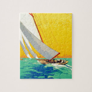 Sail Boats, Frans reizen Legpuzzel