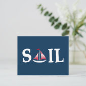 Sail Briefkaart (Staand voorkant)