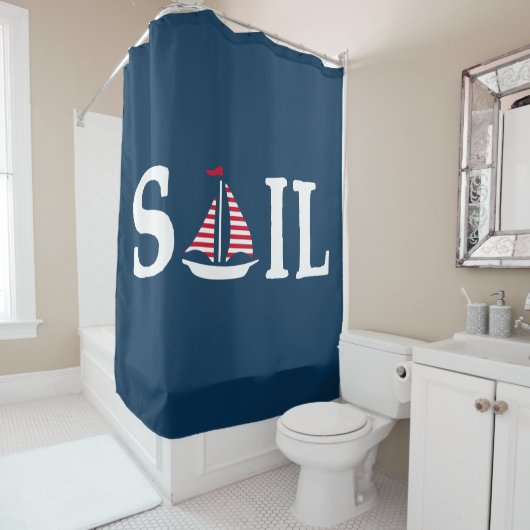 Sail Douchegordijn (In situ)