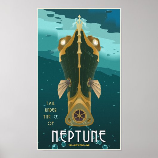 Sail Neptune Poster (Voorkant)