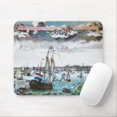 Sail Old Amsterdam Afbeelding Mousepad Muismat (Met muis)