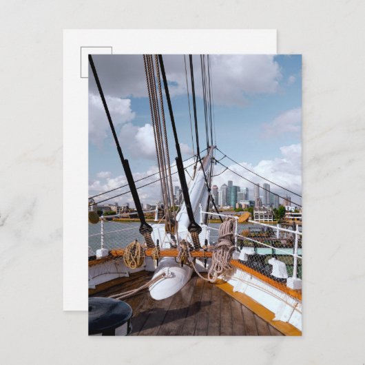 Sail Ship Briefkaart (Voorkant / Achterkant)