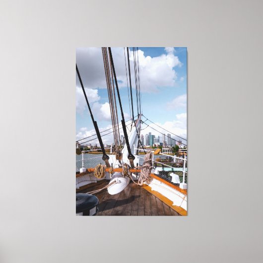 Sail Ship Canvas Afdruk (Voorkant)