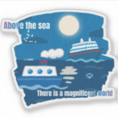 Sail, Soar, Dream: de wondere wereld van het Zee Sticker (Voorkant)