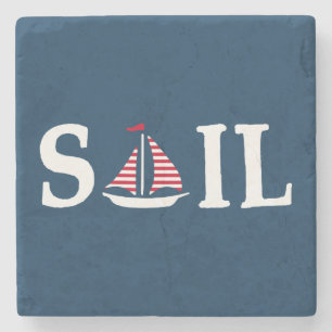 Sail Stenen Onderzetter
