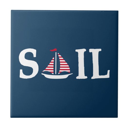 Sail Tegeltje (Voorkant)