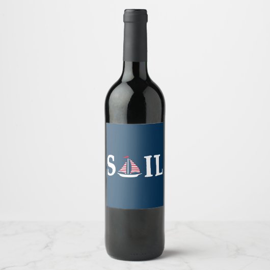 Sail Wijn Etiket (Voorkant)