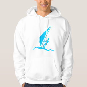 Sailboarding - Sky Blue Hoodie